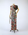 Dress, Gilbert Adrian (American, Naugatuck, Connecticut 1903–1959 Hollywood, California), (a–c) rayon, American