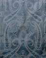 Ball gown, silk, cotton, probably American