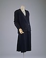 Suit, House of Chanel (French, founded 1910), wool, plastic (cellulose nitrate), French