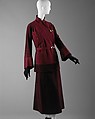 Suit, House of Paquin (French, 1891–1956), leather, wool, French