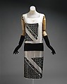Dress, House of Drécoll (French, founded 1902), silk, wool, French
