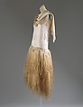 Evening dress, Louiseboulanger (French, 1923–1939), (a) silk, feathers; (b) silk, French