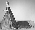 Court ensemble, silk, gold, Italian