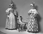 Dress, cotton, American