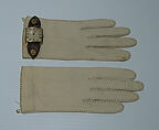 Gloves, Giorgio di Sant'Angelo American, cotton, leather, metal, synthetic, American