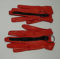 Gloves, Giorgio di Sant'Angelo American, leather, synthetic, metal, American