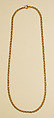 Necklace, Giorgio di Sant'Angelo American, metal, American