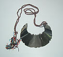 Necklace, Giorgio di Sant'Angelo American, metal, synthetic fiber, American