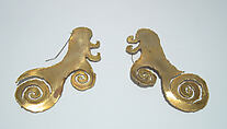 Earrings, Giorgio di Sant'Angelo American, metal, American