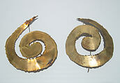 Earrings, Giorgio di Sant'Angelo  American, metal, American