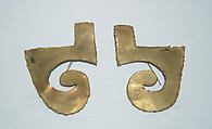 Earrings, Giorgio di Sant'Angelo  American, metal, American