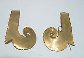 Earrings, Giorgio di Sant'Angelo  American, metal, American