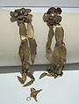 Earrings, Giorgio di Sant'Angelo American, metal, American