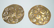 Earrings, Giorgio di Sant'Angelo American, metal, American