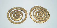 Earrings, Giorgio di Sant'Angelo American, metal, American