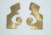 Earrings, Giorgio di Sant'Angelo American, metal, American