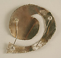 Belt buckle, Giorgio di Sant&#39;Angelo (American, born Italy, 1933–1989), metal, American