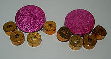Earrings, Giorgio di Sant'Angelo  American, plastic, cork, metal, American