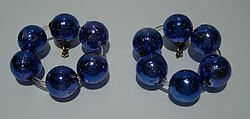 Earrings, Giorgio di Sant'Angelo  American, plastic, cork, metal, American