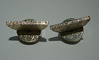 Earrings, Giorgio di Sant'Angelo American, plastic, cork, metal, American