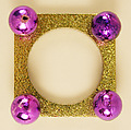 Ornament, Giorgio di Sant'Angelo (American, born Italy, 1933–1989), cork, plastic, American
