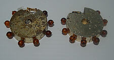 Earrings, Giorgio di Sant'Angelo  American, cork, plastic, metal, American