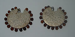 Earrings, Giorgio di Sant'Angelo  American, cork, plastic, metal, American