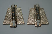 Earrings, Giorgio di Sant'Angelo  American, cork, plastic, metal, American