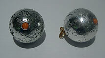 Earrings, Giorgio di Sant'Angelo  American, cork, plastic, metal, American