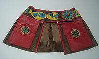 Skirt, Giorgio di Sant'Angelo American, leather, metal, American