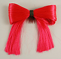 Hairpin, Giorgio di Sant'Angelo (American, born Italy, 1933–1989), synthetic fiber, plastic, American