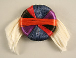 Hairpin, Giorgio di Sant'Angelo (American, born Italy, 1933–1989), synthetic fiber, metal, American