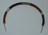 Headband, Giorgio di Sant&#39;Angelo (American, born Italy, 1933–1989), synthetic fiber, plastic, American