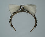 Headband, Giorgio di Sant&#39;Angelo (American, born Italy, 1933–1989), synthetic fiber, plastic, metal, American