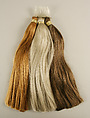 Hairpin, Giorgio di Sant'Angelo (American, born Italy, 1933–1989), synthetic fiber, plastic, metal, American