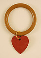 Jewelry set, Giorgio di Sant'Angelo (American, born Italy, 1933–1989), wood, metal, American