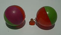 Earrings, Giorgio di Sant'Angelo American, plastic, metal, American
