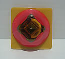 Earrings, Giorgio di Sant'Angelo American, plastic, metal, American