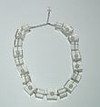 Necklace, Giorgio di Sant'Angelo American, plastic, metal, American