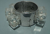 Bracelet, Giorgio di Sant'Angelo American, metal, plastic, American