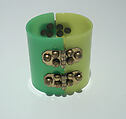 Bracelet, Giorgio di Sant'Angelo American, plastic, metal, American