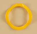 Bracelet, Giorgio di Sant'Angelo (American, born Italy, 1933–1989), plastic, American