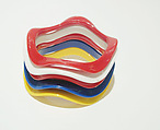 Bracelet, Giorgio di Sant'Angelo (American, born Italy, 1933–1989), plastic, American