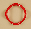 Bracelet, Giorgio di Sant'Angelo (American, born Italy, 1933–1989), plastic, American