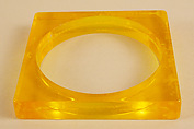 Bracelet, Giorgio di Sant'Angelo (American, born Italy, 1933–1989), plastic, American