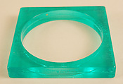 Bracelet, Giorgio di Sant'Angelo (American, born Italy, 1933–1989), plastic, American