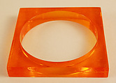 Bracelet, Giorgio di Sant'Angelo (American, born Italy, 1933–1989), plastic, American