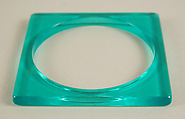 Bracelet, Giorgio di Sant&#39;Angelo (American, born Italy, 1933–1989), plastic, American