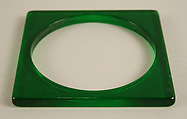 Bracelet, Giorgio di Sant&#39;Angelo (American, born Italy, 1933–1989), plastic, American