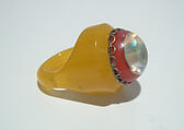 Ring, Giorgio di Sant'Angelo American, plastic, metal, American